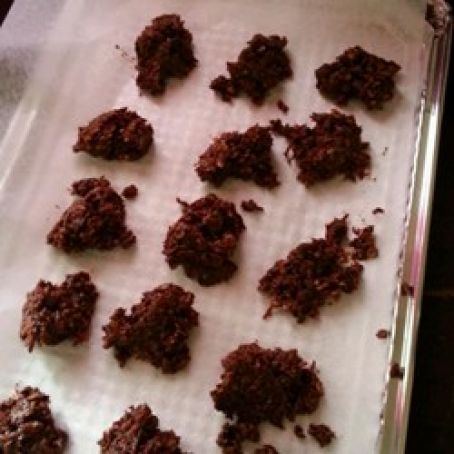 No-Bake Chocolate Coconut Cookies