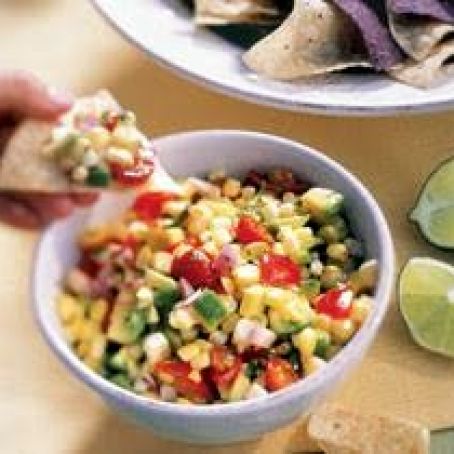 Corn, Avocado, and Tomato Salad