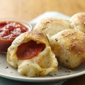 Stuffed Crust Pizza Snacks