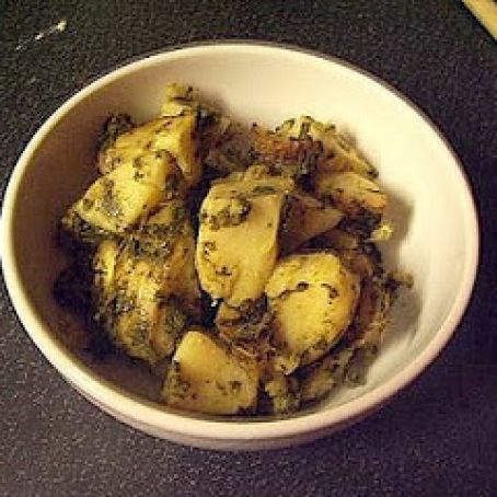 Saag aloo