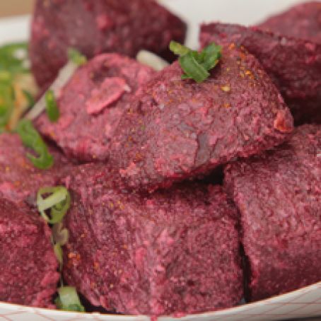 Beet home fries