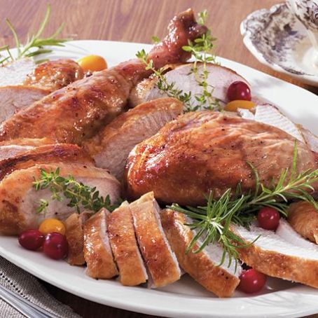 Cranberry-Orange Glazed Turkey