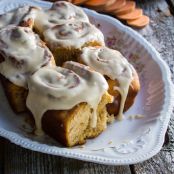 Sweet Potato Cinnamon Rolls