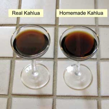 HOMEMADE KAHLUA (Coffee Liqueur)