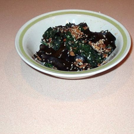 Kale Sesame Seaweed and Ginger