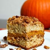 Sour Cream Pumpkin Coffee Cake