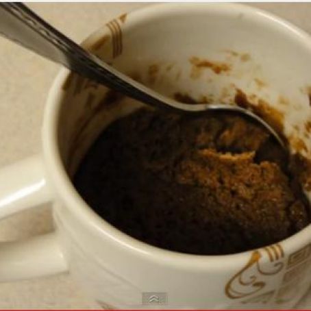 Nutella Cookie in a Cup (Microwave)