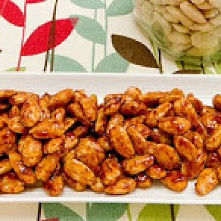 barbequed roasted almonds
