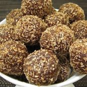 bites - chocolate fruit balls
