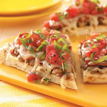 Bruschetta Pizza Recipe