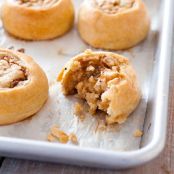 Potato, Pastrami, and Gruyere Knishes