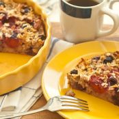 Apple-Berry Baked Oatmeal