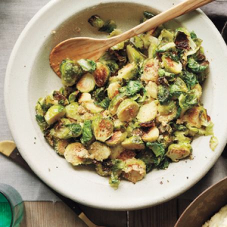 Roasted Brussels Sprouts with Lemon