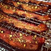 Pistachio Brown Sugar Bacon - Pig Candy!
