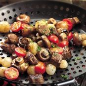 Grilled Veggie and Steak