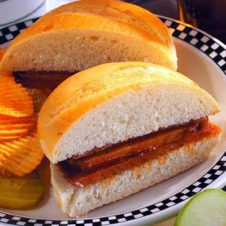 Marinated Beef on Buns