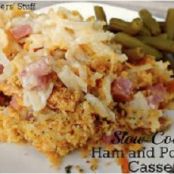 Slow Cooker Ham and Potato Casserole