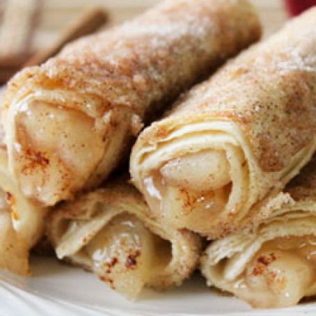 Cinnamon sugar Fried Apple Sticks