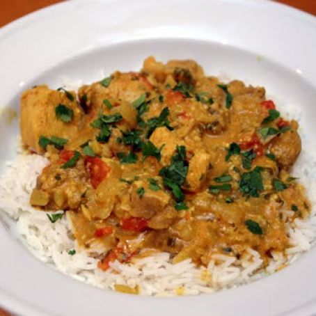 Chicken Curry with Cashews