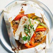 Parchment-Baked Fish with Lemongrass