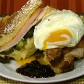 Mario Batali's Monte Cristo with Fried Egg