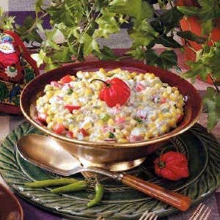 Spicy Creamed Corn