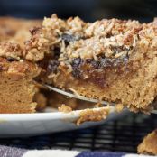 Mango Jam and Coconut Streusel Cake - Healthy grain free treat.