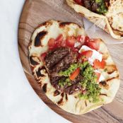 Lamb Burgers with Green Harissa
