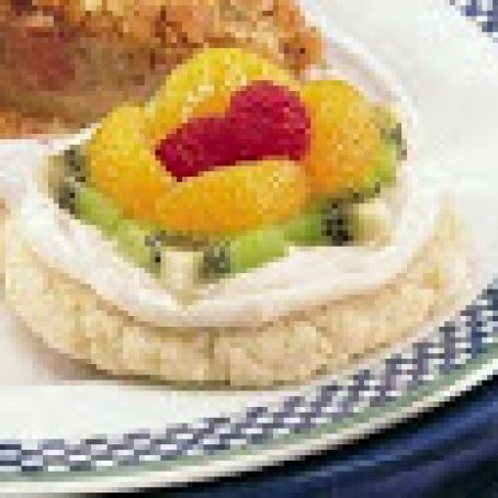 Easy Fruit Cookie Tarts