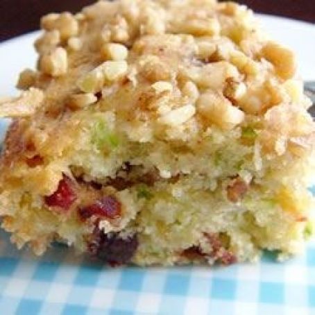 Zucchini-Coconut Cookie Bars