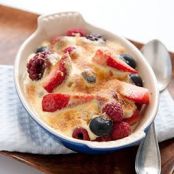 Individual Fresh Berry Gratins
