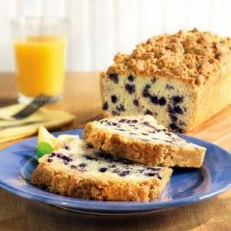 Blueberry Crumb Coffeecake Loaf