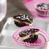 Mini Chocolate-Raspberry Truffle Cups