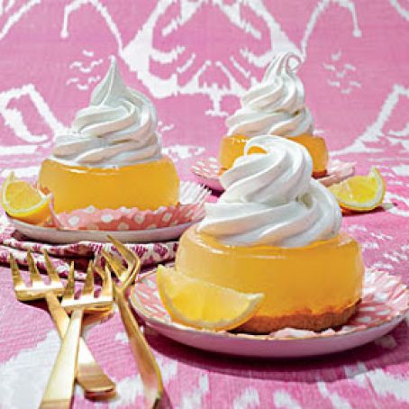 Lemon Cupcakes with Lavendar Frosting