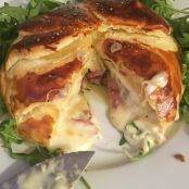 Baked Reblochon Pithivier style