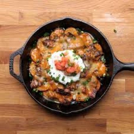 Steak and Potato Nachos