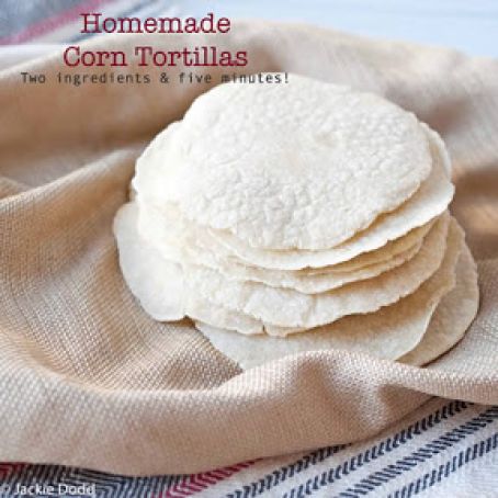 Homemade Corn Tortillas