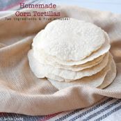 Homemade Corn Tortillas