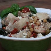Basil Chicken with Feta Slow Cooker