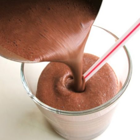 Malted Chocolate Milkshake