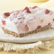 Strawberry Fields No-Bake Cheesecake