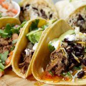 Barbacoa-Style Beef Tacos -Slow Cooker