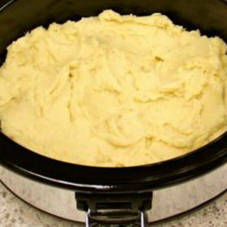 Easy Slow Cooker Mashed Potatoes