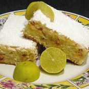 Key Lime White Chocolate Bars