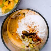 Spiced Coffee Affogato with Vanilla Ice Cream