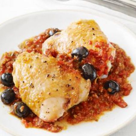 Chicken With Cacciatore Sauce