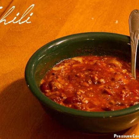 Easy 8-Minute Pressure Cooker Chili