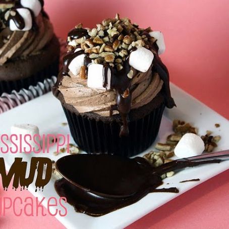 Mississippi Mud Cupcakes