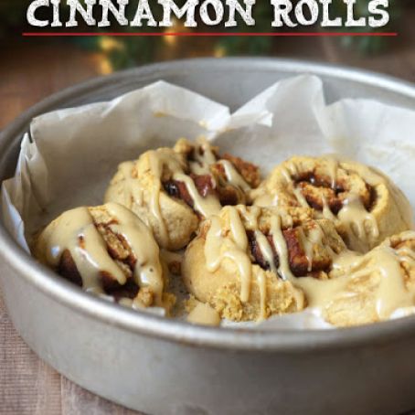 Cinnamon Rolls (Nut-free), Paleo