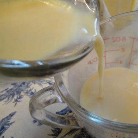 Substitute for Sweetened Condensed Milk